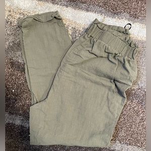 Light olive paperbag